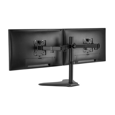 Soporte pantalla sobremesa 13-32 doble brazo soporta 2 monitores vesa standard hasta 8kg