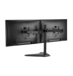 Soporte pantalla sobremesa 13-32 doble brazo soporta 2 monitores vesa standard hasta 8kg