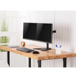 Soporte pantalla sobremesa 13-32 doble brazo soporta 2 monitores vesa standard hasta 8kg