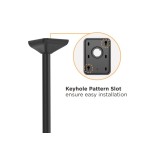Soporte pantalla profesional de techo equip 3 pantallas  45-50 inclinable max. 50kgs por pantalla