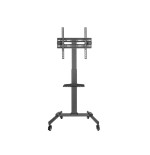 Soporte pantalla de suelo con ruedas equip para pantalla  de 32 - 55  fijo  max. vesa  400x400 hasta 35kg