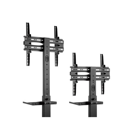 Soporte pantalla de suelo con ruedas equip para pantalla  de 32 - 55  fijo  max. vesa  400x400 hasta 35kg