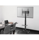 Soporte pantalla de suelo con ruedas equip para pantalla  de 32 - 55  fijo  max. vesa  400x400 hasta 35kg