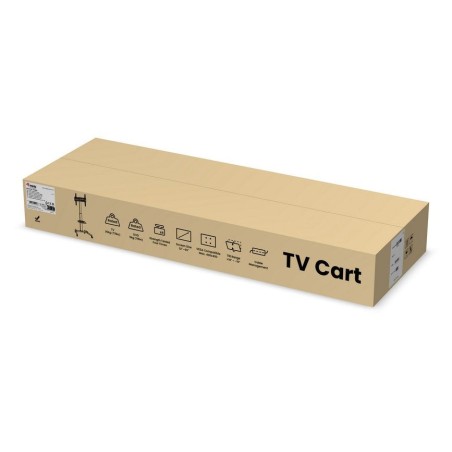 Soporte pantalla de suelo con ruedas equip para pantalla  de 32 - 55  fijo  max. vesa  400x400 hasta 35kg