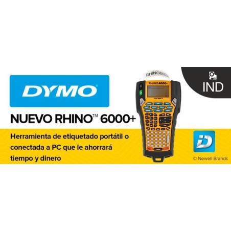 Dymo rhino        6000 im stabilen hartschalenkoffer