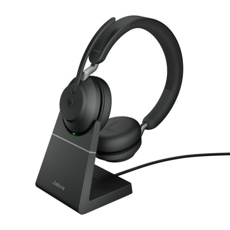 Jabra evolve2 65 usb-a ms stereo headset with charging stand