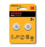 Kodak cr2032 batería de un solo uso litio