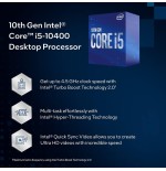 Procesador intel core i5-10400 2.90 ghz lga1200 bx8070110400