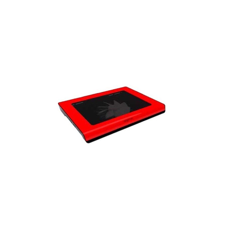 Approx base refrigeradora appnbc06r para portatiles hasta 15.6\1 1x ventilador 14cm 2x led azul 2xusb