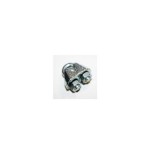 Sujeta cables recto galvanizado din 741 3 mm.