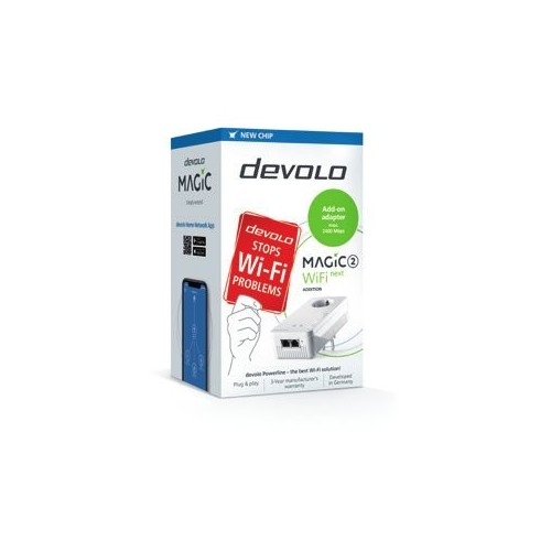 Adaptador plc devolo magic 2 wifi white