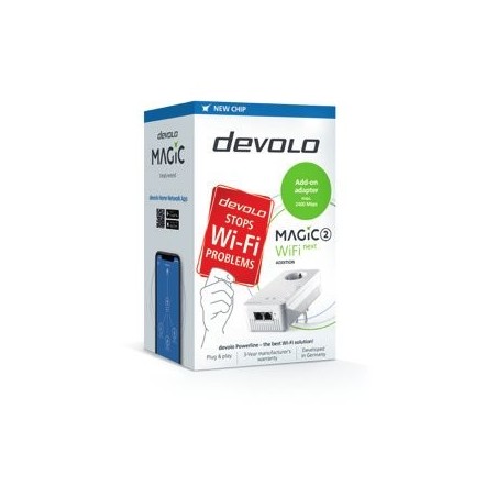Adaptador plc devolo magic 2 wifi white
