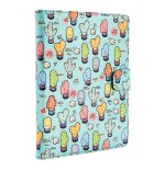 Funda universal rotatory 360 silver ht para tablet 9-10.1" cactoos green metal
