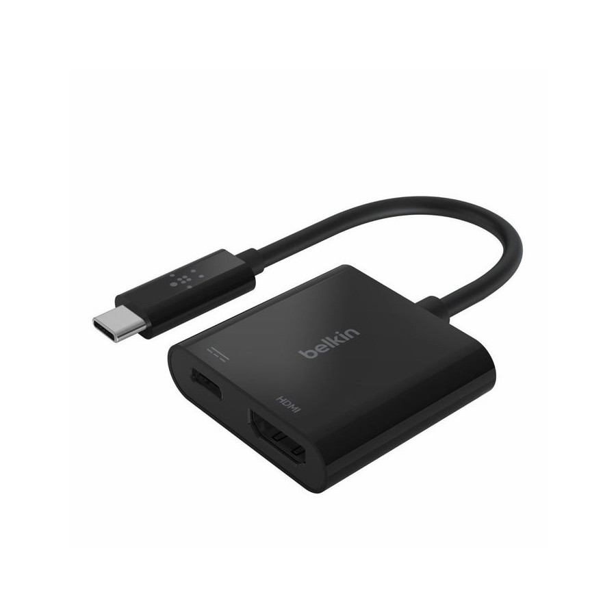 Belkin avc002btbk hub de interfaz usb 3.2 gen 1 (3.1 gen 1) ,type-c negro