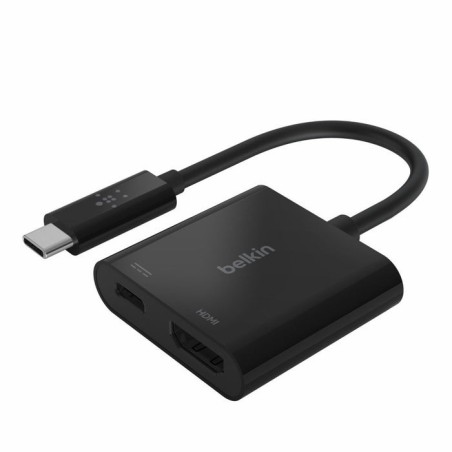 Belkin avc002btbk hub de interfaz usb 3.2 gen 1 (3.1 gen 1) ,type-c negro