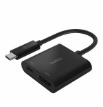 Belkin avc002btbk hub de interfaz usb 3.2 gen 1 (3.1 gen 1) ,type-c negro
