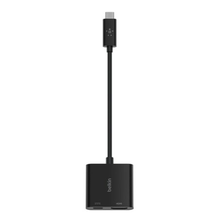 Belkin avc002btbk hub de interfaz usb 3.2 gen 1 (3.1 gen 1) ,type-c negro