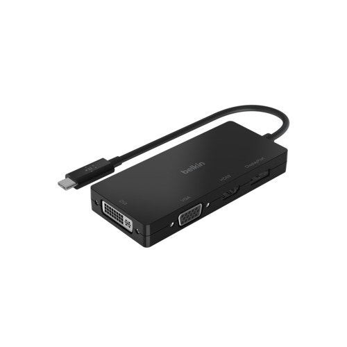 Belkin avc003btbk hub de interfaz usb 3.2 gen 1 (3.1 gen 1) type-c negro