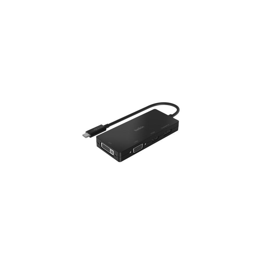 Belkin avc003btbk hub de interfaz usb 3.2 gen 1 (3.1 gen 1) type-c negro
