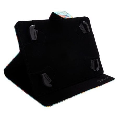 Funda universal rotatory 360 silver ht para tablet 9-10.1" cactoos green metal
