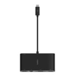 Belkin avc004btbk hub de interfaz usb 3.2 gen 1 (3.1 gen 1) type-c negro