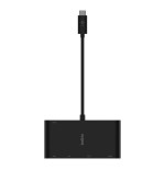 Belkin avc004btbk hub de interfaz usb 3.2 gen 1 (3.1 gen 1) type-c negro