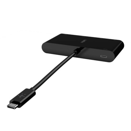 Belkin avc004btbk hub de interfaz usb 3.2 gen 1 (3.1 gen 1) type-c negro