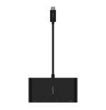 Belkin avc005btbk hub de interfaz usb 3.2 gen 1 (3.1 gen 1) type-c negro