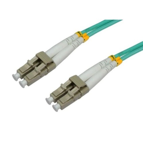 Intellinet 303928 fiber optic patch cable lc-lc duplex 1m 50/125 om3 multimode