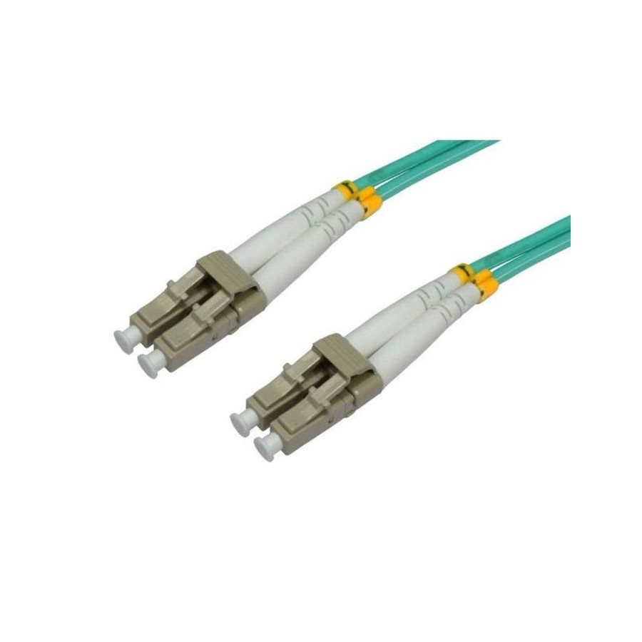 Intellinet 303928 fiber optic patch cable lc-lc duplex 1m 50/125 om3 multimode