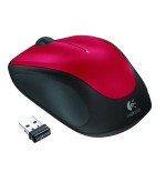Logitech raton m235 inalambrico rojo 910-002496