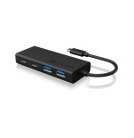 Icy box usb 3.0 hub type-c to 2x type-c and 2x type-a ports