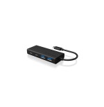 Icy box usb 3.0 hub type-c to 2x type-c and 2x type-a ports