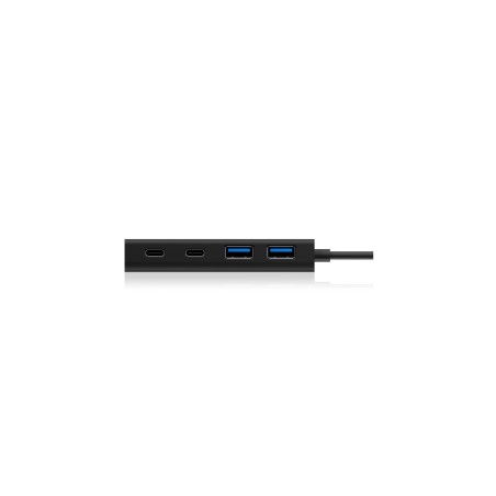 Icy box usb 3.0 hub type-c to 2x type-c and 2x type-a ports
