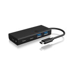 Icy box usb 3.0 hub type-c to 2x type-c and 2x type-a ports