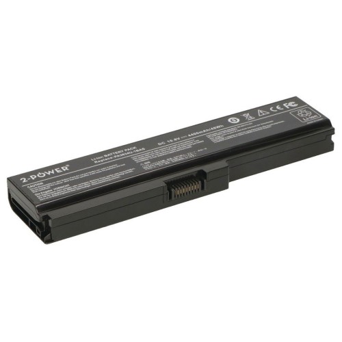 2-power batería 10.8v 4400mah para toshiba satellite u400 cbi3036a