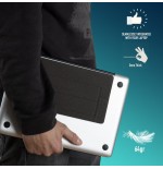Ngs soporte elevador ultrafino plegable y antideslizante para portatiles de hasta 15"