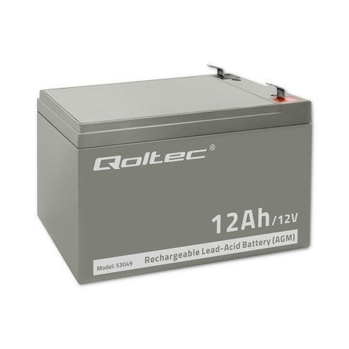 Batería qoltec agm  12v  12ah