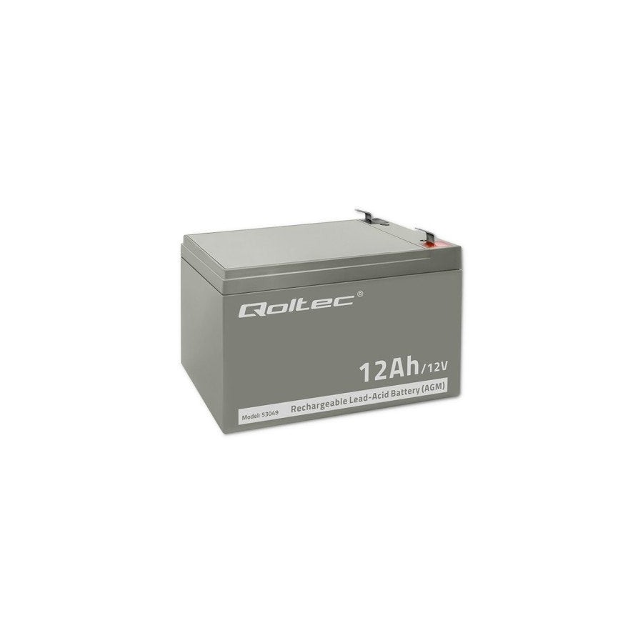 Batería qoltec agm  12v  12ah