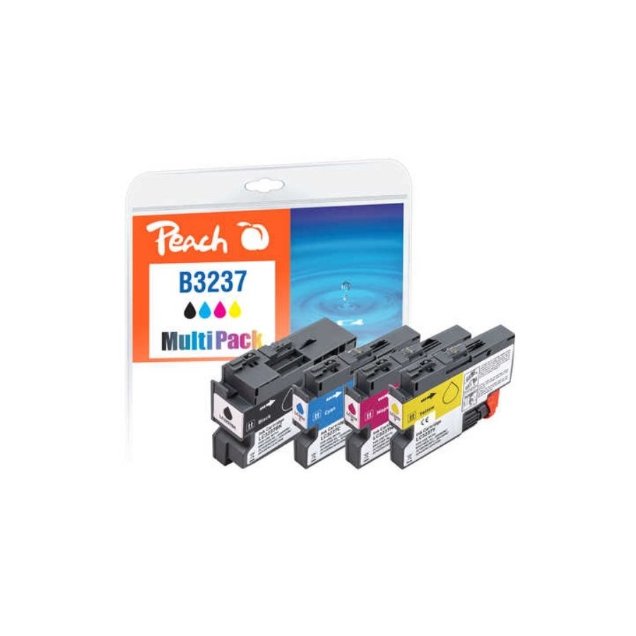 Cartucho de peach brother lc-3237, pea, multi-pack, fw comp.