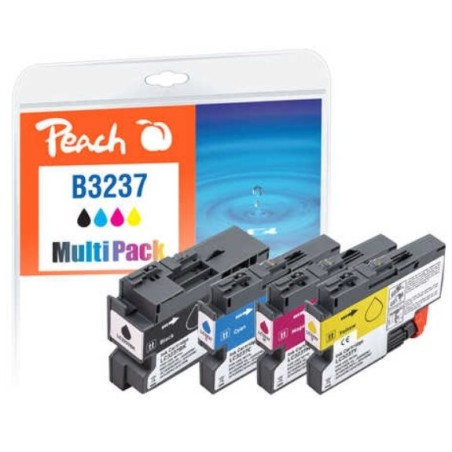 Cartucho de peach brother lc-3237, pea, multi-pack, fw comp.