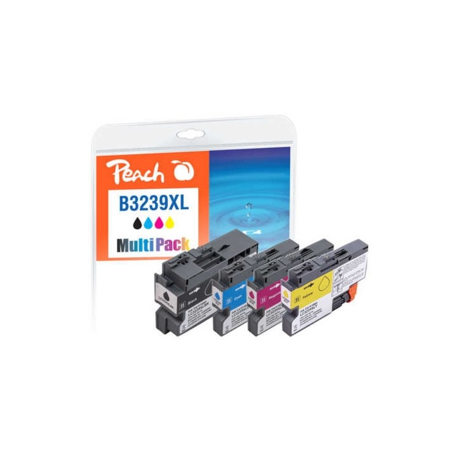 Cartucho de peach brother lc-3239xl, pea, multi-pack, fw comp.