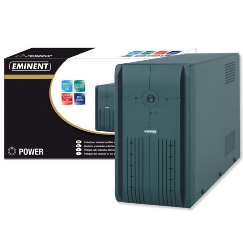 Sai eminent ups 600va/360w/ rs232 + usb