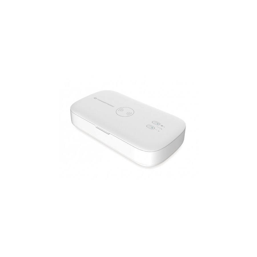 Caja uv esterilizadora cargador wireless 10w conceptronic ciro