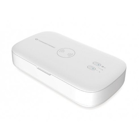 Caja uv esterilizadora cargador wireless 10w conceptronic ciro