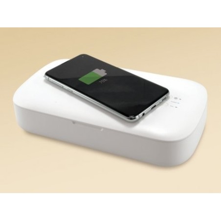 Caja uv esterilizadora cargador wireless 10w conceptronic ciro