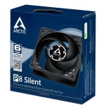 Arctic p8 silent carcasa del ordenador ventilador 8 cm negro