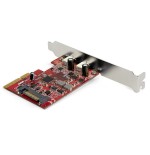 Startech.com tarjeta adaptadora pci express de 2 puertos usb-c 3.1 gen 2 10gbps