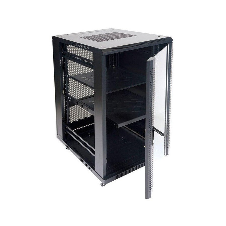 Armario de suelo rack 19'' 22u 600x1000 puerta perforada 22u/ 600x1000/ puerta perforada