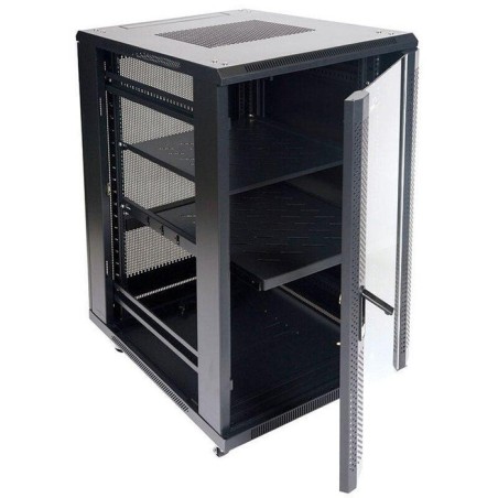 Armario de suelo rack 19'' 22u 600x1000 puerta perforada 22u/ 600x1000/ puerta perforada